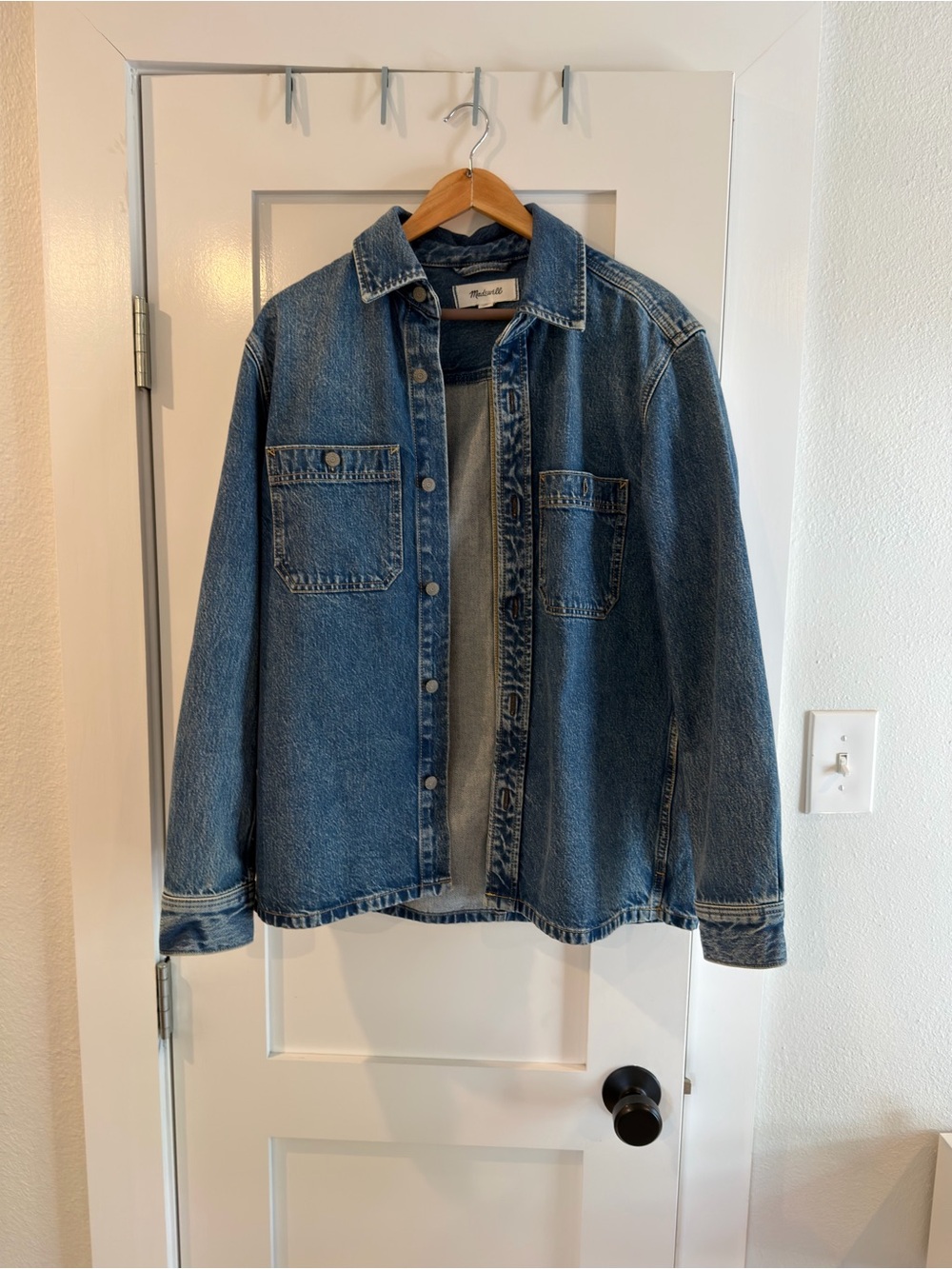 NWOT Madewell Denim Shirt Jacket